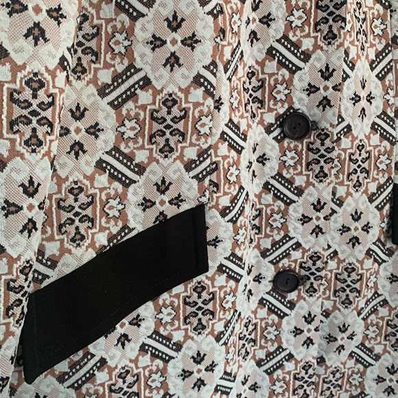 Vintage Tapestry Geometric Jacket Size Large - Picture 3 of 13